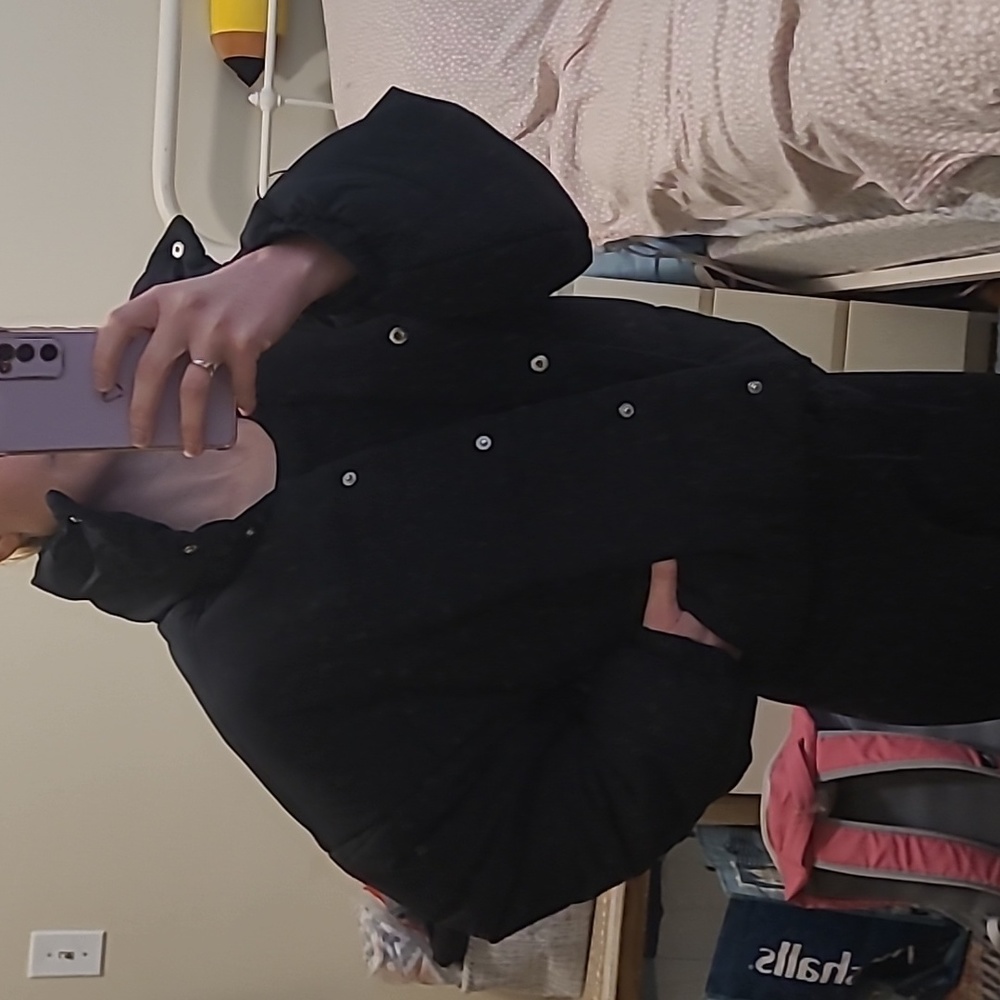WILD FABLE BNWT Black Puffer Jacket XXS